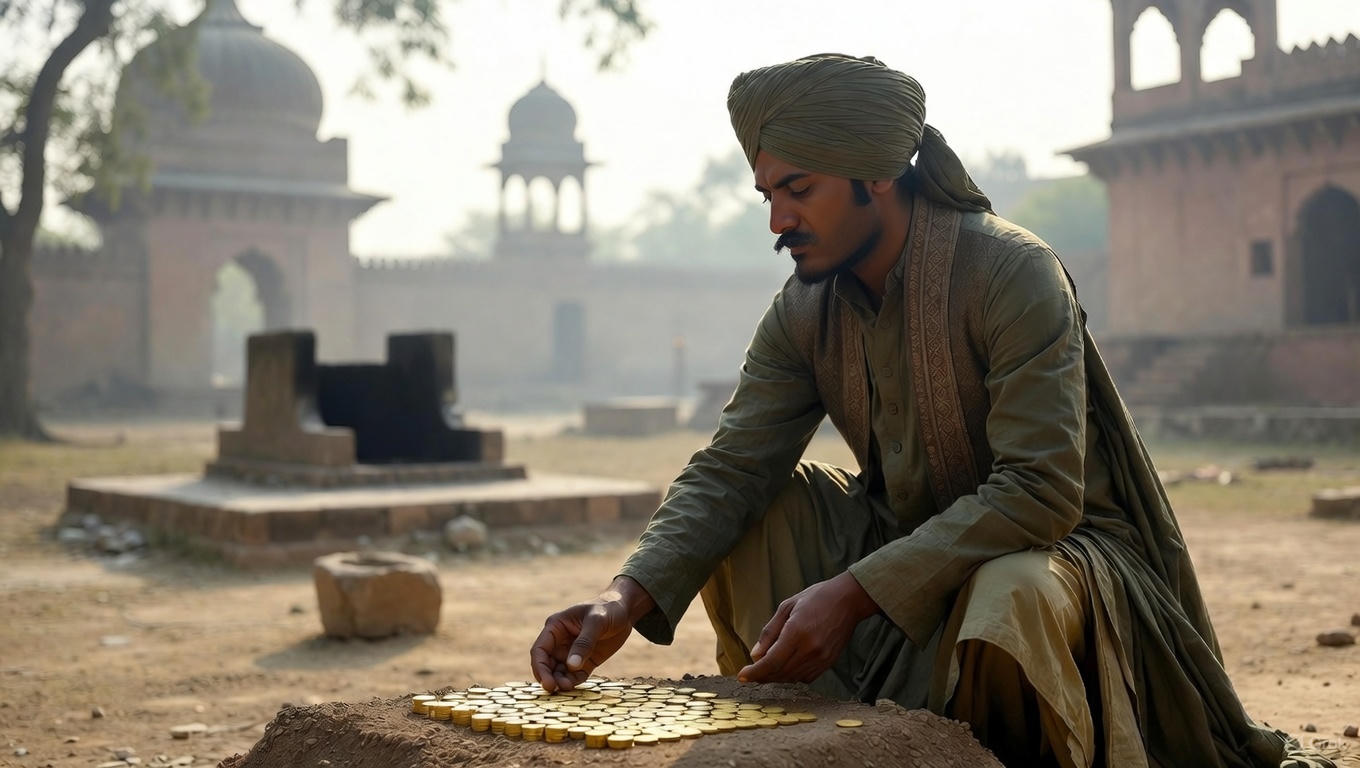 Fatehgarh Sahib Sirhind where land was bought with gold for cremation of Sahibzadas